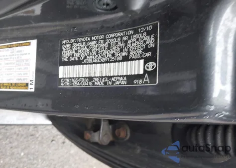 2011 Toyota Corolla Le from USA, damaged, VIN JTDBU4EEXB9125188